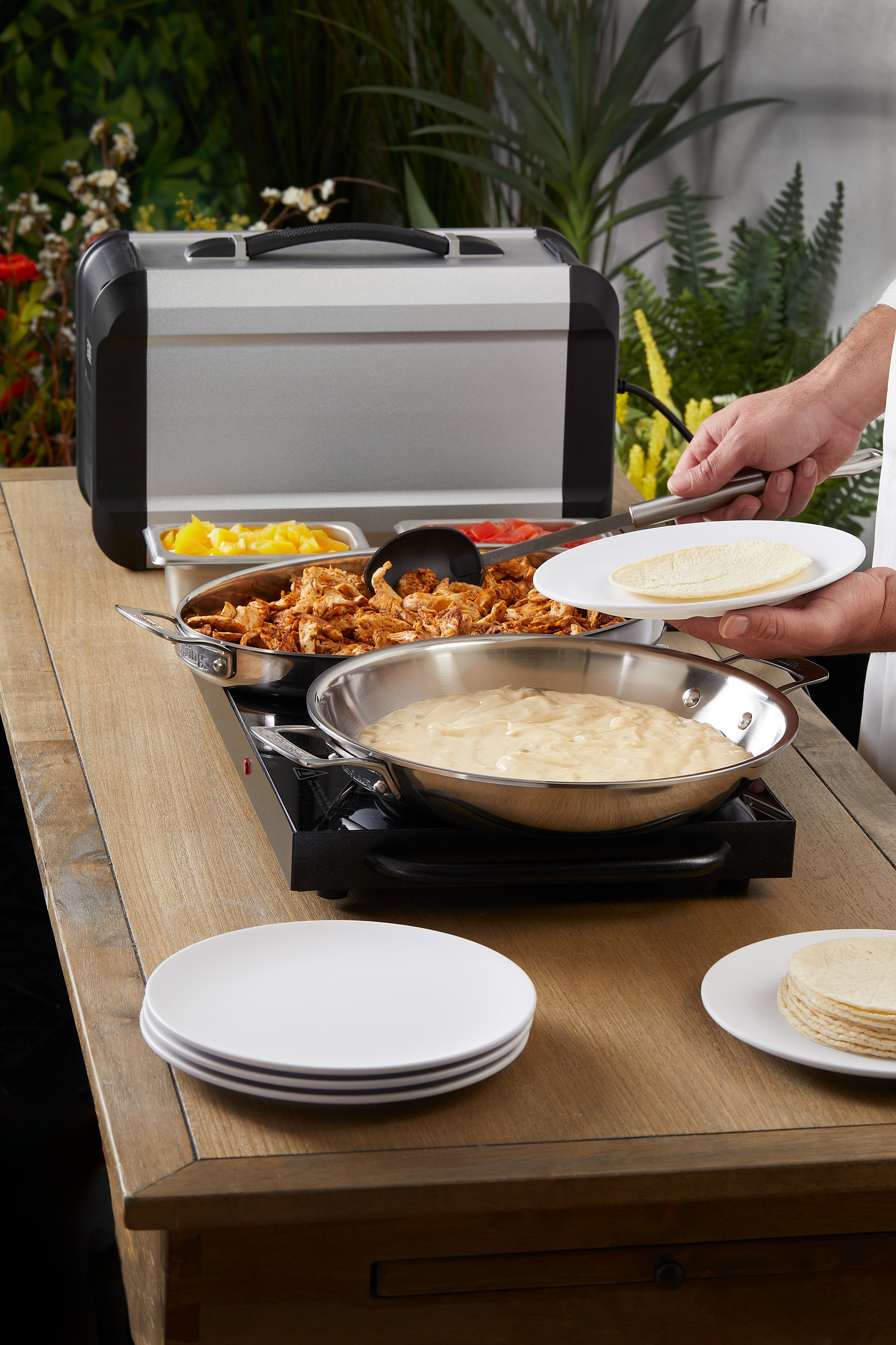 Battery Powered Buffet Equipment