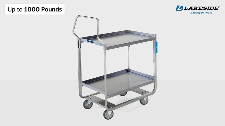 Tough transport cart with the capability to hold up 1000 pounds