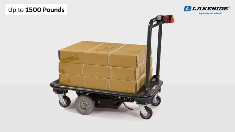 Extreme duty cart with the capability to hold up 1500 pounds