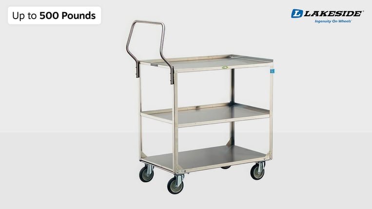 Medium Durability Carts with the capability to hold up 500 pounds