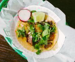 Taqueria St. Marks Place - Scrumptous taco on plate