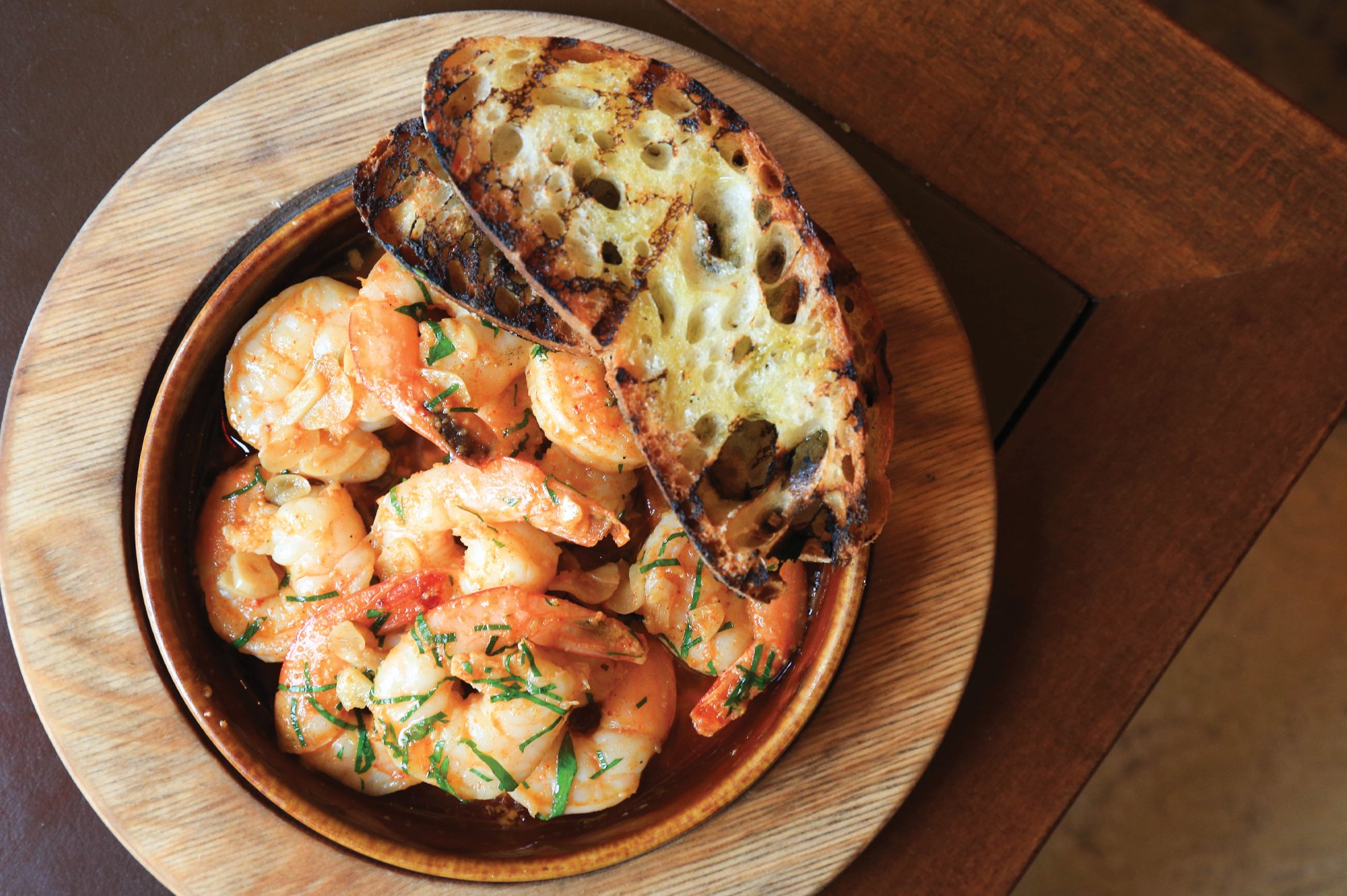 A seafood dish from Tavern on the Green.