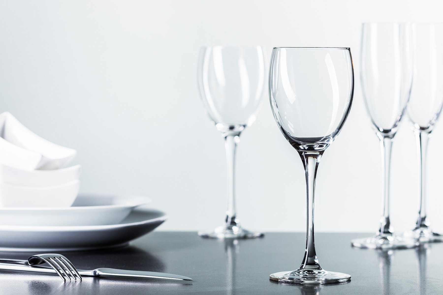 The 'Big Three' of Restaurant Glassware