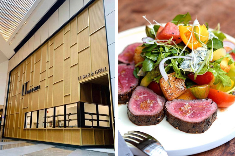 outside-of lt bar and grill and steak salad