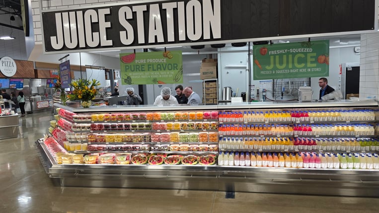 Structural Concepts Custom Fresh Food Display