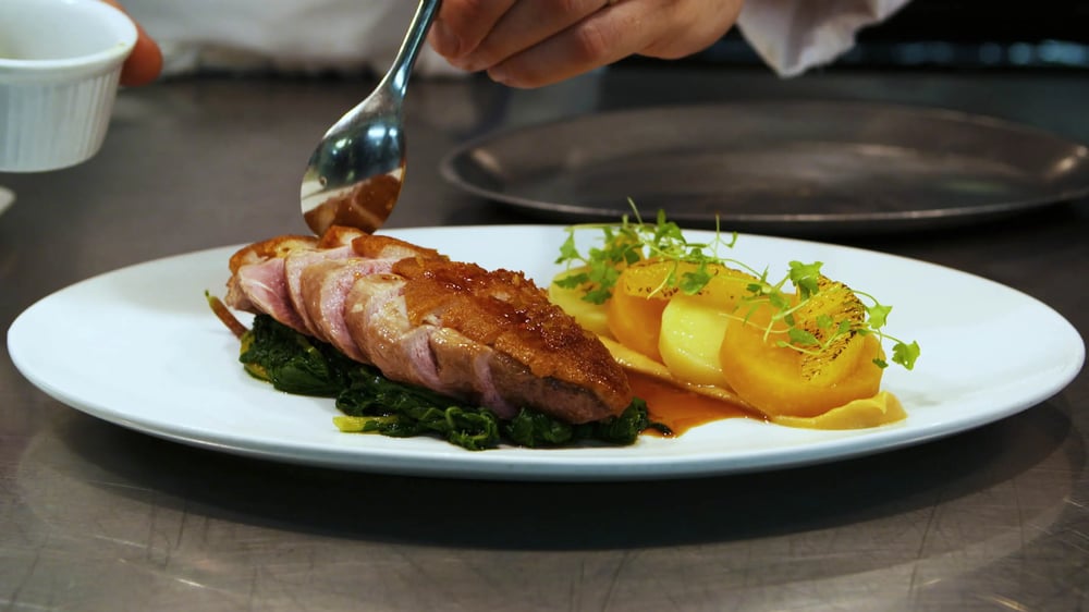 A dish from Bar Boulud