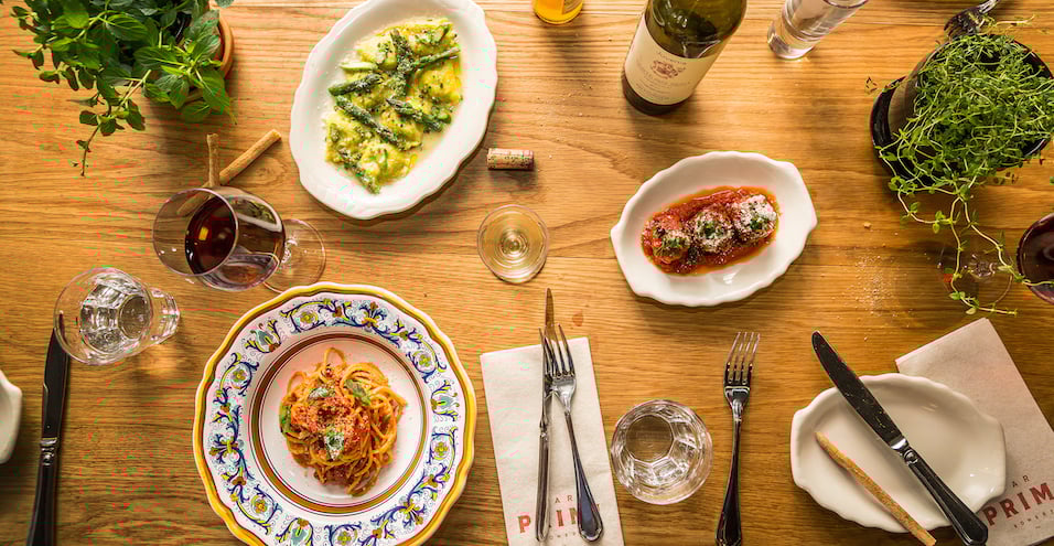 Bar Primi Table Spread