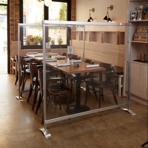 Portable Restaurant Partition