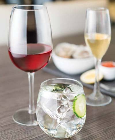 Wine glasses