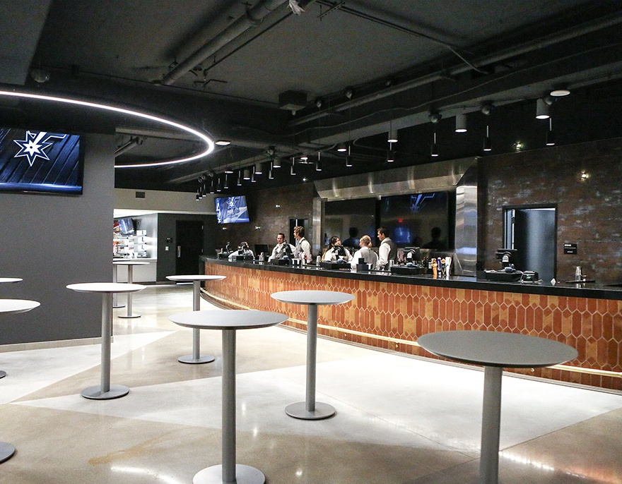 AT&T Center – San Antonio, TX - Interior Dining