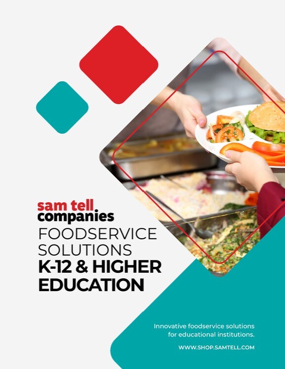 k-12 and university food service catalog