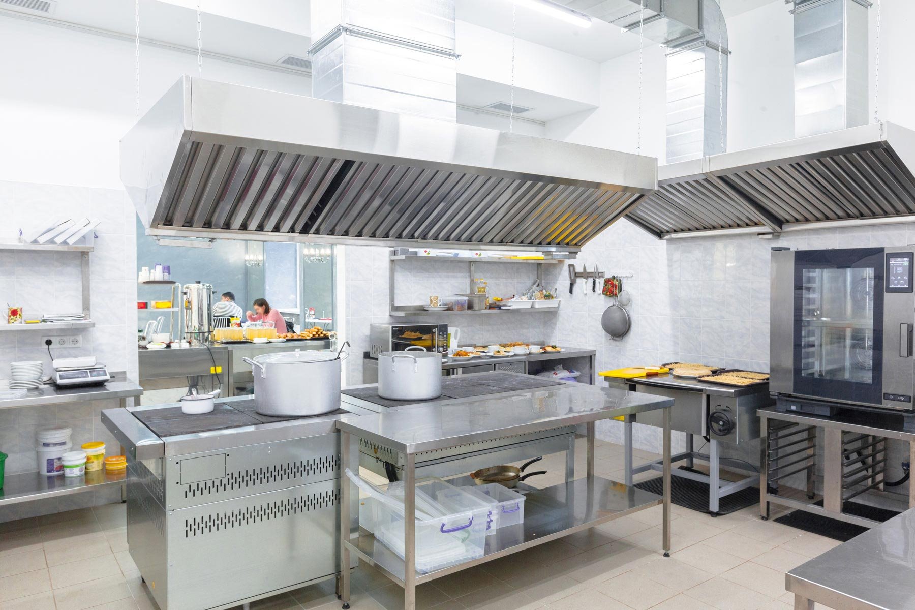 Kitchen Restaurant Middle Section