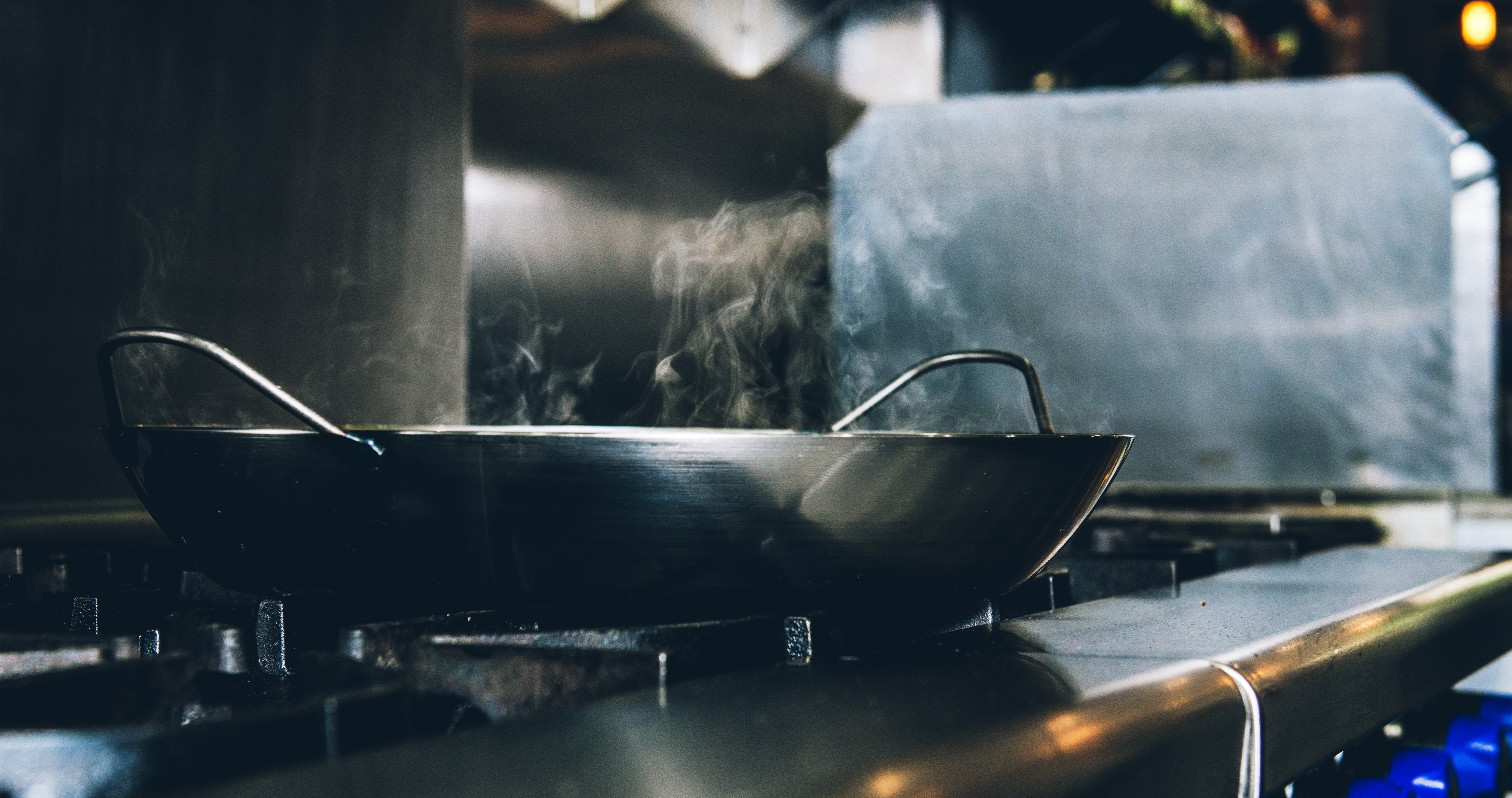 black carbon steel pan
