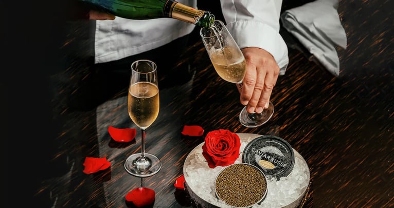 Caviar Russe Valentine's Day