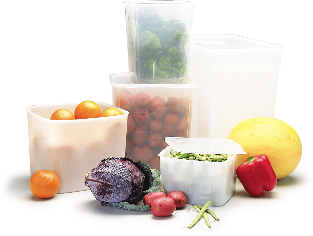 Polyethylene storage container