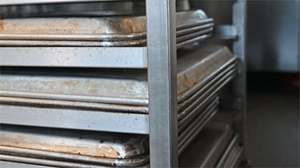 metalsheetpanrack