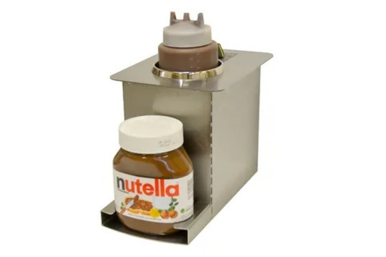 Equipex Roller Grill Drop-In Single-Unit Decorative Warm It Toppings Warmer / Dispenser - 120v