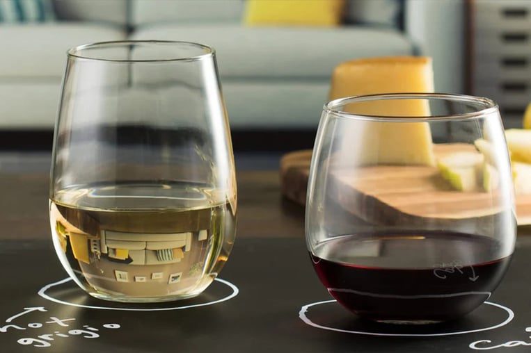 Stemless Wine Glass