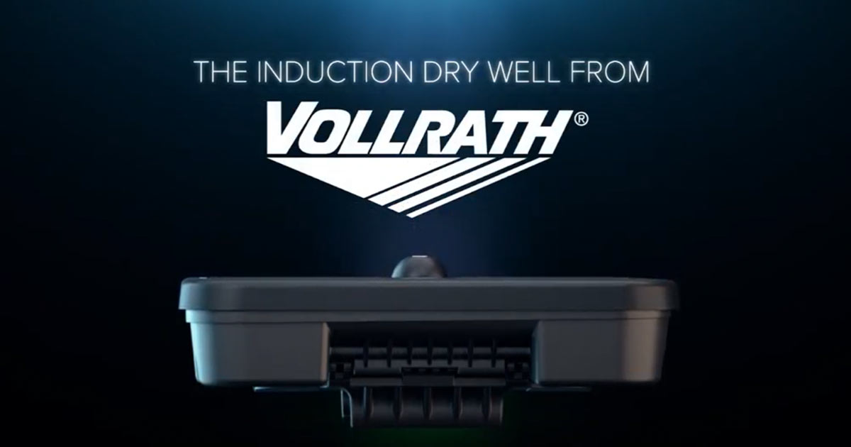 Leave Your Steam Tables High and Dry with Vollrath’s Induction Dry Well System