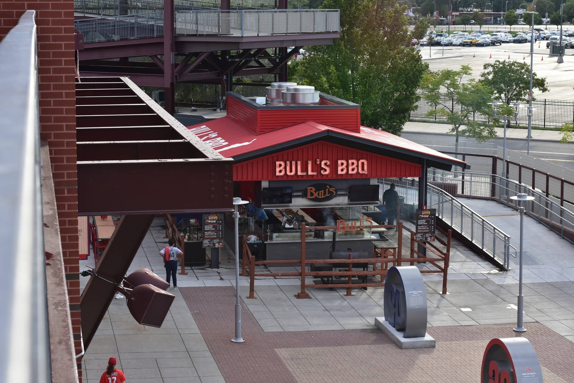 various screenshots of images from Citizens Bank Park website