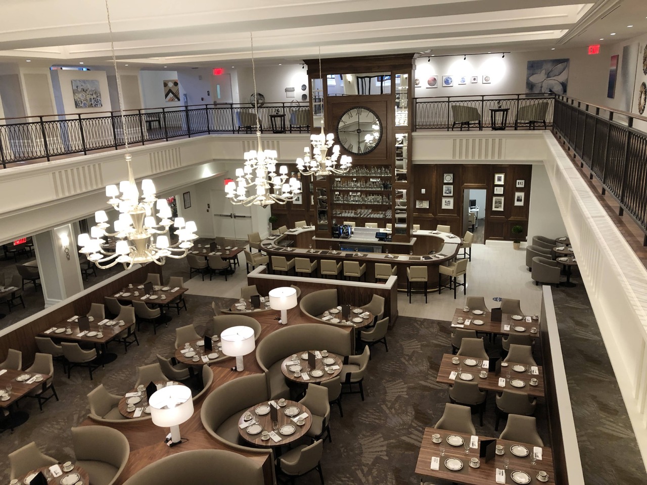 various screenshots of images from The Watermark at Brooklyn Heights website