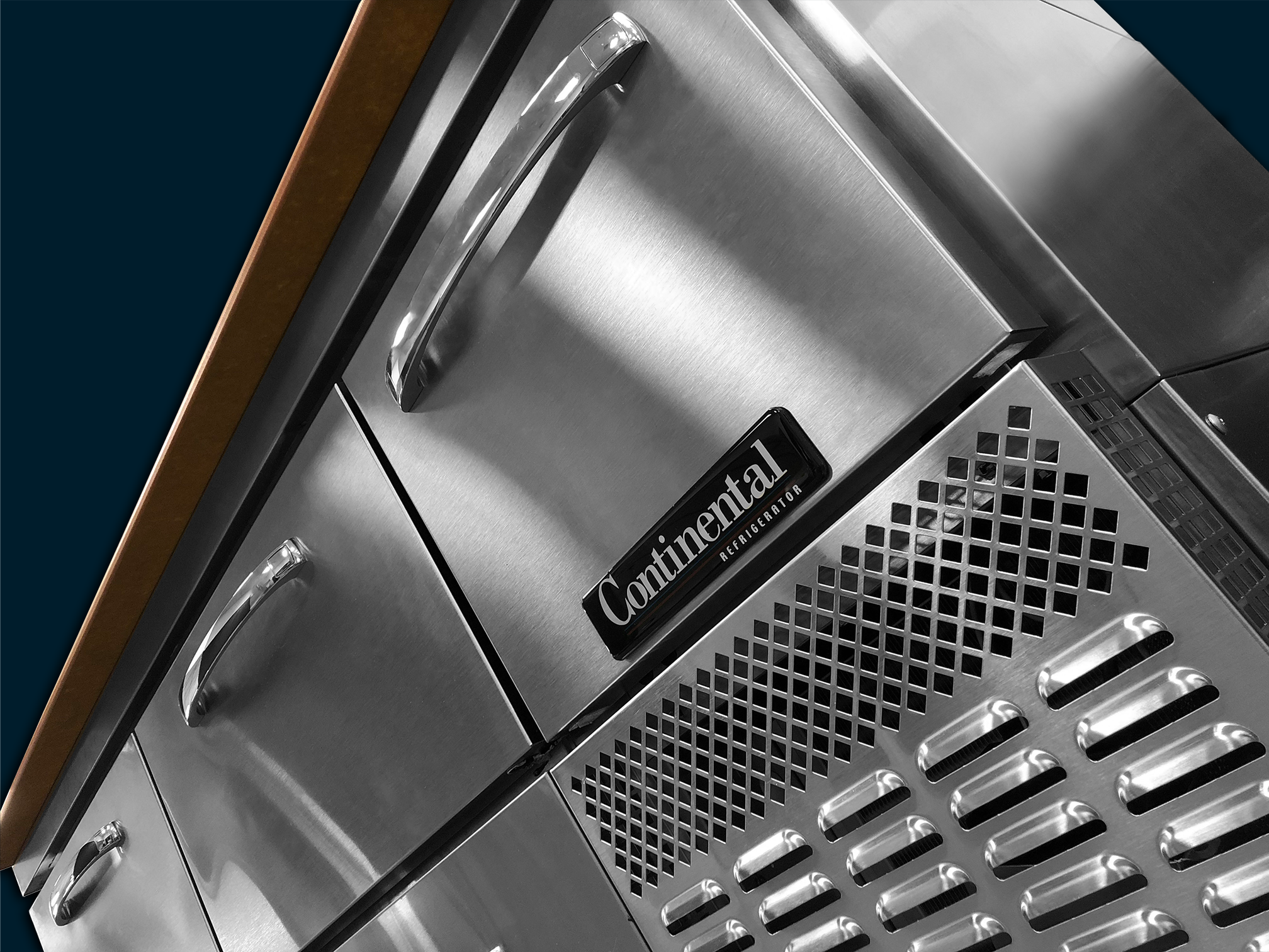 Choosing the Right Refrigeration Finish: A Guide to Continental's Exterior Options